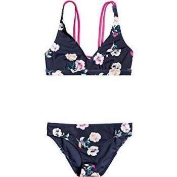 Roxy - Conjunto de Bikini Atlético - Chicas 8-16 - 10 - Azul
