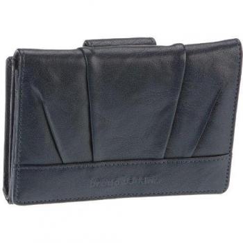 Bruno Banani 17 W 320.281 - Monedero de cuero para mujer, color azul, talla 4x8x14 cm