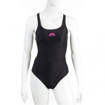 Bañador de natación Aquarapid Costume Intero Negro Mujer