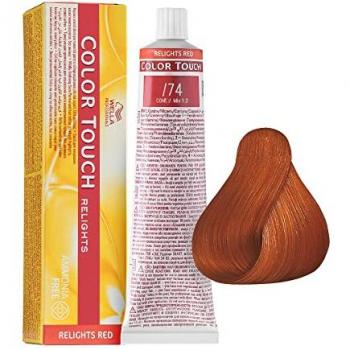 Wella Color Touch Relights Rojo/74 Arena Cobrizo 60ml - coloración semi permanente sin amoniaco