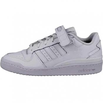 Adidas Forum Low Unisex Sneakers - Cloud White, Double Closure