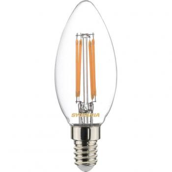 Bombilla LED Retro Filamentos Vela E14 4,5 W 2700 K 470 lm
