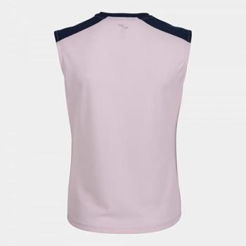 Camiseta de tirantes para mujer Joma Eco Championship en color rosa marino, tamaño L, fabricada con materiales reciclados