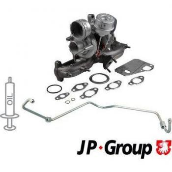 JP GROUP Cargador de sistema de carga 1117801110, Turbocompresor JP GROUP 1117801110