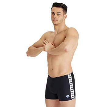 Arena Icons Solid Swim Trunks for Men - Black