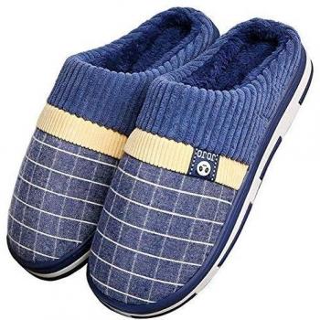 ZusFut Zapatillas Casa Hombre Calentitas Zapatillas de Casa de Hombre Suela TPR Transpirables Zapatillas Casa Hombre Invierno Zapatillas Hombre Casa