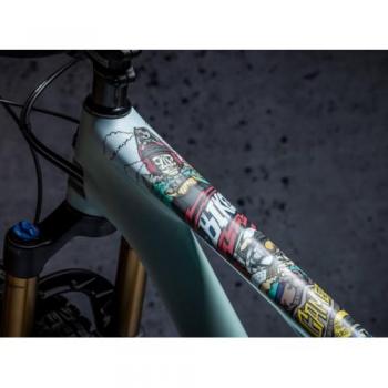 Pegatinas Protectores para Bicicletas Dyedbro Stormstatic - Color Mate para Cámaras de Acción
