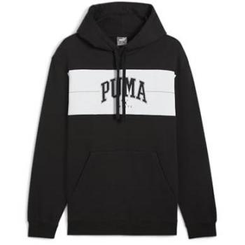 Sudadera casual Puma Squad FL para hombre, color negro, talla XL