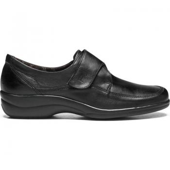 Mocasines Fluchos 6629 de Mujer - Cómodos y Transpirables, color negro, modelo SANOTAN STK