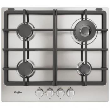 Placa de Gas Inoxidable Whirlpool 4 Quemadores 58 X 51 X 56 Cm - TGML 661 IX R
