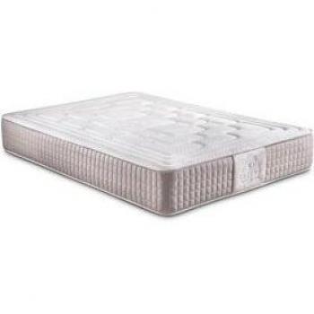 Colchón de Algodón Comfort con Tecnología Viscoelástica, Núcleo Flexcel 28Kg/M3, Blanco, 90x200 cm