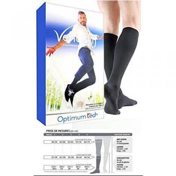 Gibaud Venactif Optimum Tech - Calcetines de compresión para hombre