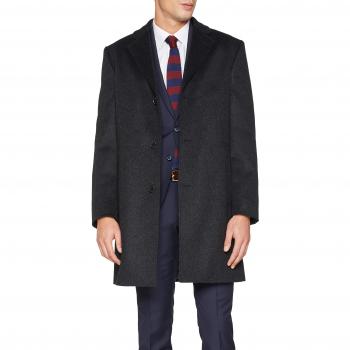 Roy Robson Regular, Abrigo para Hombre, Grau