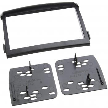 Autoleads DFP-31-06 Ranura Doble DIN para Radio de Coche, Color Gris