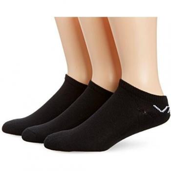 Vans Classic Low 3 Pack Calcetines, Negro