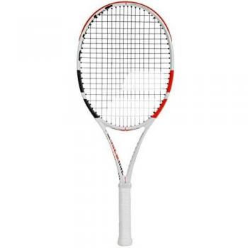 BABOLAT Pure Strike Junior 26 S C Raqueta, Juventud Unisex, Blanc Rouge Noir