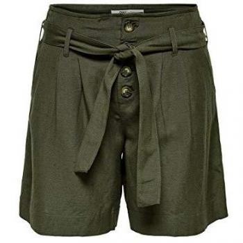 Only Onlviva Life HW Belt Long Shorts Pnt Pantalones Cortos, Noche del Bosque, 34 para Mujer
