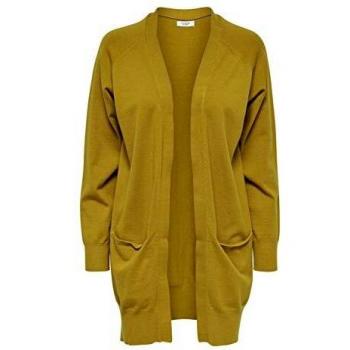 Jacqueline de Yong NOS Jdyday L/s Noos Cardigan Knt Chaqueta Punto, Beige