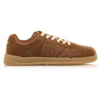 Zapatillas Casual Veganas MTNG Free-Miami para Hombre, Cierre con Cordones, Talla 41, Color Marrón