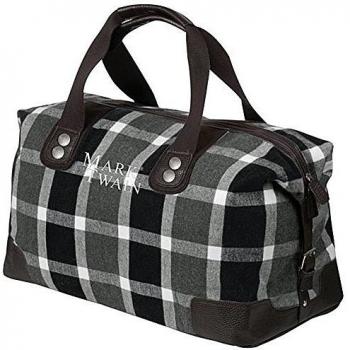 Mark Twain - Bolsa de viaje  Mujer unisex-niños unisex Hombre grau/schwarz/weiss/braun medium