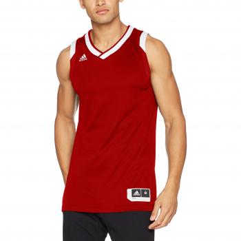 adidas Crzy Explo Jers Camiseta de Tenis de Baloncesto, Hombre, Rojo