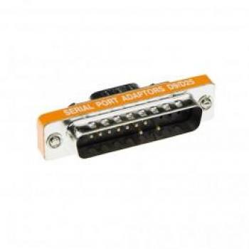 Adaptador D-Sub 9 Pines Macho a 25 Pines Macho