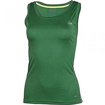 Dunlop 71370 Camiseta, Verde, XS Womens