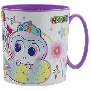 Taza Infantil Reutilizable de Plástico para Microondas 350ml Ksimeritos