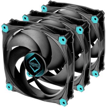 Iceberg Thermal IceGALE Silent PWM 120x120mm Pack de 3 Ventiladores para Carcasa de Ordenador