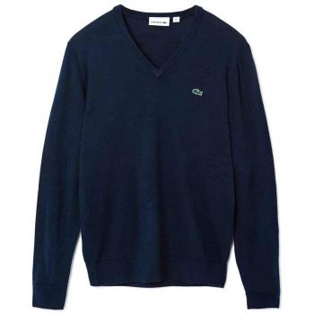 Jersey Lacoste LANA-ACRILICO AH3015 - Color - AZUL MARINO, Talla - 8 / XXXL