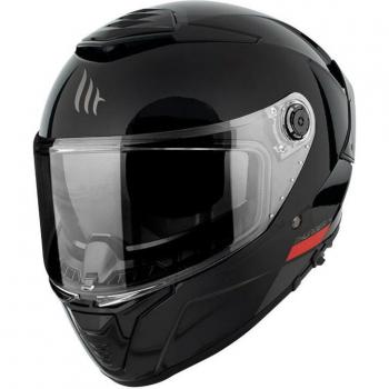 Casco Integral MT Thunder 4 SV Negro Brillante con Protección de Impacto y Gafa Solar Incluida