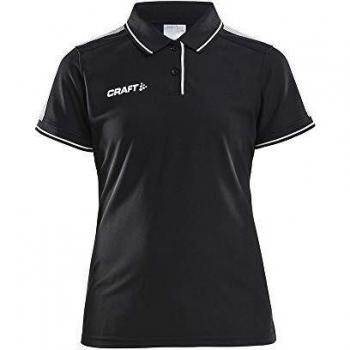 Polo de mujer Craft Pro Control, manga corta, color negro, talla XL