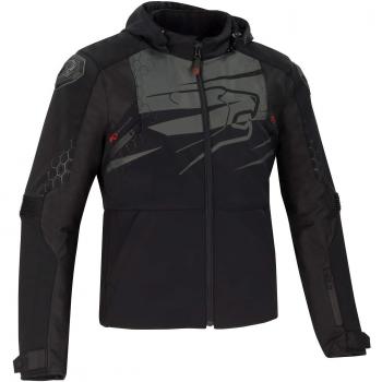 Bering Chaqueta moto BALKO Negro, Negro, M