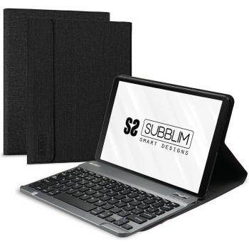 Funda con Teclado Subblim KeyTab Pro Bluetooth para Samsung Galaxy Tab A8 10.5 X200/X205 Negra