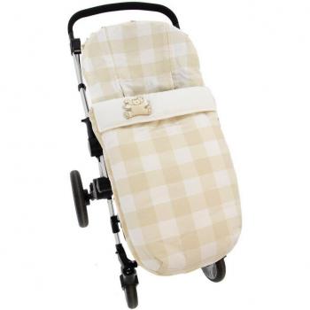 Saco silla o funda de paseo universal Rosy Fuentes con características de diseño moderno, material resistente al agua, acolchado para mayor comodidad del bebé, fácil instalación en cualquier tipo de carrito, compatible con la mayoría de los modelos 