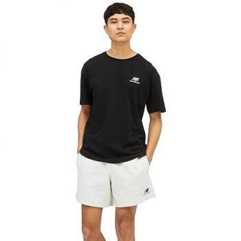 New Balance Uni-ssentials Cotton T-Shirt for Men - Black