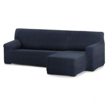 Funda para chaise longue de brazo corto derecho Eysa ROC Azul 120 x 120 x 360 cm