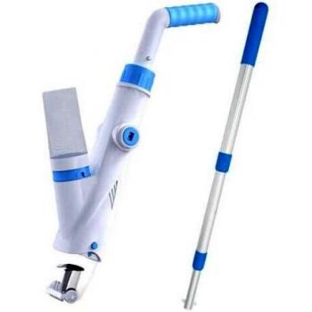 Aspirador Eléctrico Inalámbrico NetSpa Cleaner 15 para Piscinas Elevadas y Spas Hinchables - Incluye 8 Baterías Recargables Ni-MH