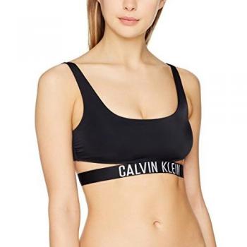 Tommy Hilfiger Strap Bralette-rp Parte de Arriba de Bikini, Negro