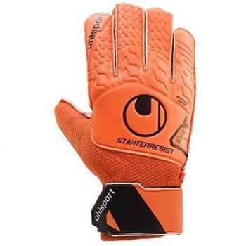 uhlsport Starter Resist Guantes, Juventud Unisex, Naranja, 3
