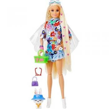 Barbie Extra Doll in Floral Outfit