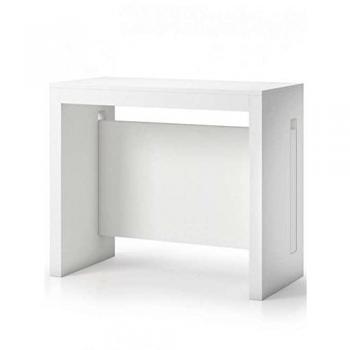 Mesa Consola Transformable Blanca TERRANEO