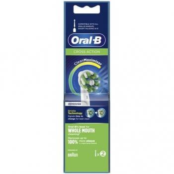 Oral-B Cross Action Recambios de Cepillo de Dientes (Pack de 2 Uds)
