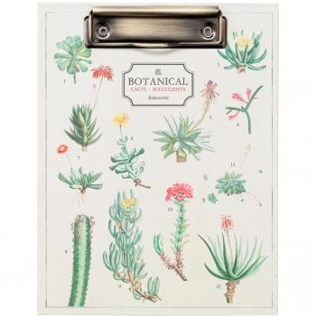 Carpeta A5 con Pinza Kokonote Botanical Cacti
