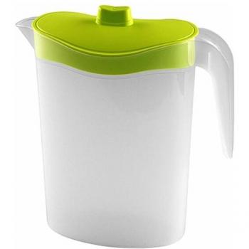 JARRA BRISTOL OVALADA CON TAPA 1,5 L