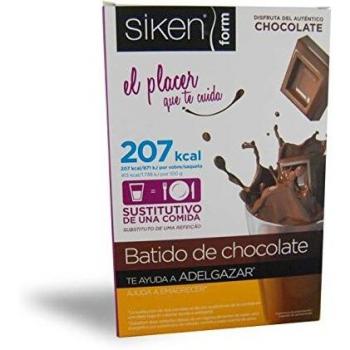 SIKEN Form - Batido sustitutivo de chocolate, envase de 250 g. 207 Kcal/ración.