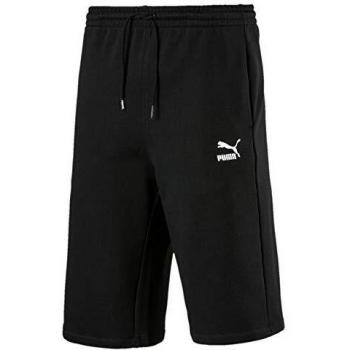 PUMA Classics Logo Shorts 12 Pantalón Corto, Hombre, Negro, XL