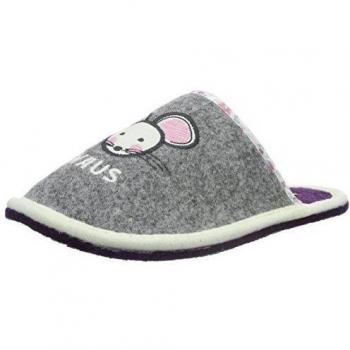 AdelheidSüße Maus Filzpantoffel SMU - pantuflas sin forro Mujer
, color Gris, talla 40/41