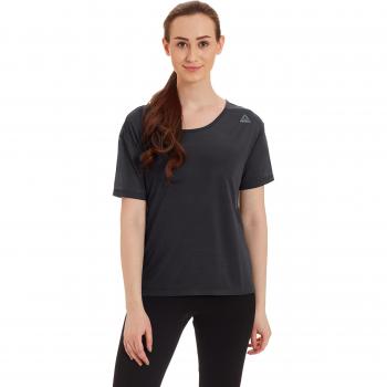 Reebok Wor Activchill Slub Tee Camiseta, Mujer, Negro