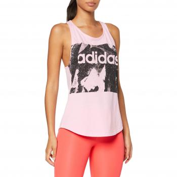 adidas Essentials Season All Over Print Tank, Mujer, Rosa